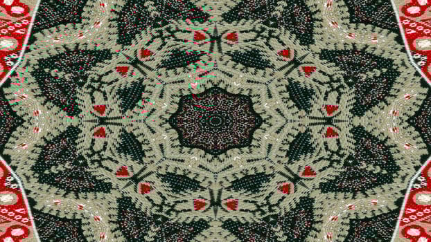 Ethnic Authentic Carpet Kaleidoscope photo