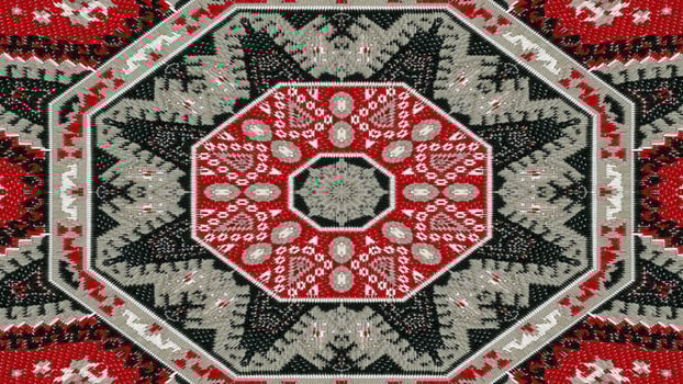 Ethnic Authentic Carpet Kaleidoscope photo