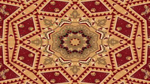 Ethnic Authentic Carpet Kaleidoscope photo