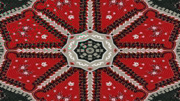 Ethnic Authentic Carpet Kaleidoscope photo