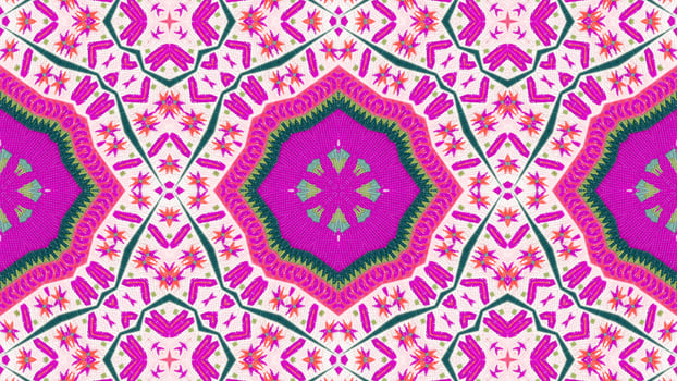 Ethnic Authentic Carpet Kaleidoscope photo