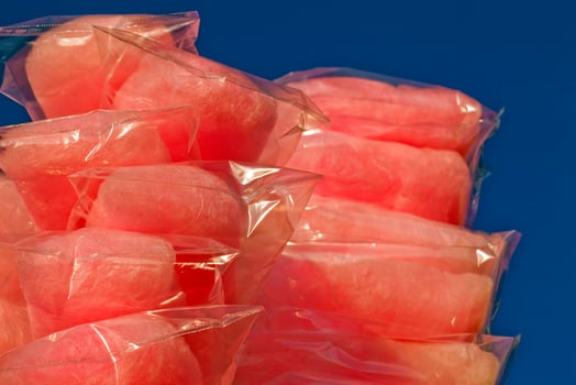 Turkish Traditional Food called Cotton Candy photo