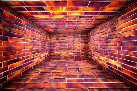 Abstract Urban Interior Brick Room Stage photo