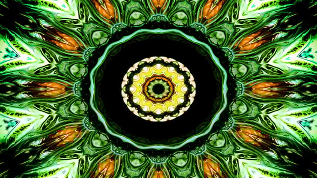 Ethnic Authentic Carpet Kaleidoscope photo