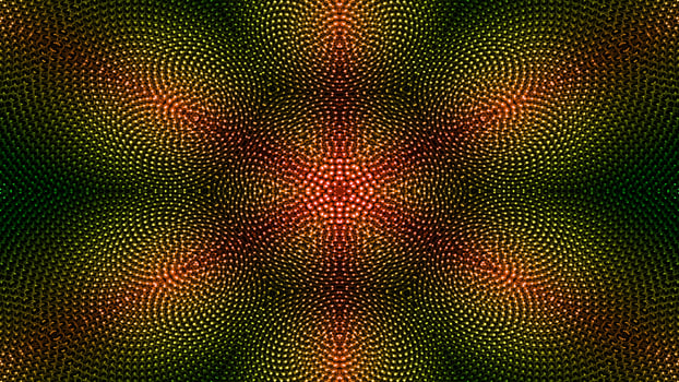 Colorful Hypnotic  Symmetric Kaleidoscope photo