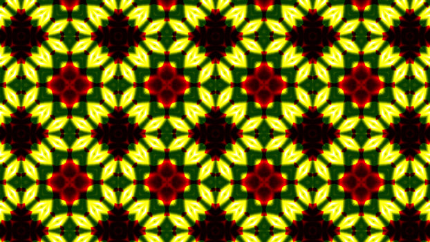 Colorful Shiny and Hypnotic Kaleidoscope photo