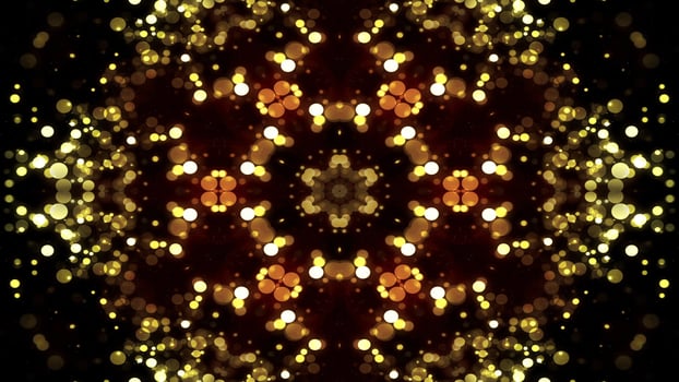 Colorful Shiny and Hypnotic Kaleidoscope photo