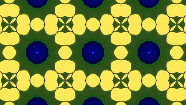 Abstract Colorful Symmetric Kaleidoscope photo