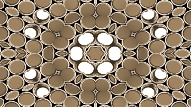 Abstract Colorful Symmetric Kaleidoscope photo