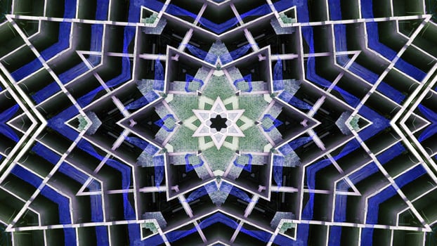 Construction Area Kaleidoscope photo