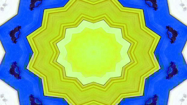 Abstract Wooden Kaleidoscope photo