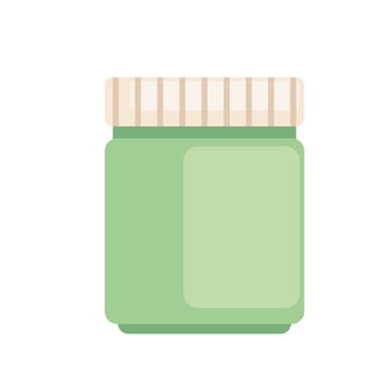 green product cosmetic vector