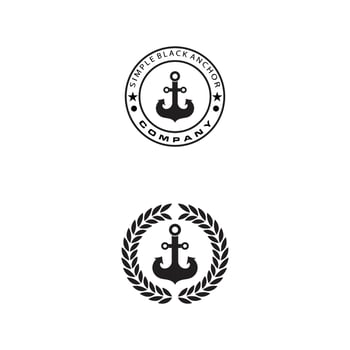 Anchor Logo Template vector symbol design