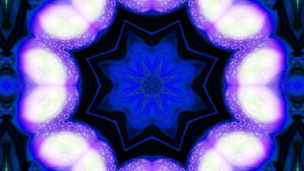 Paint Ink Brush Kaleidoscope photo
