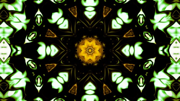 Paint Ink Brush Kaleidoscope photo