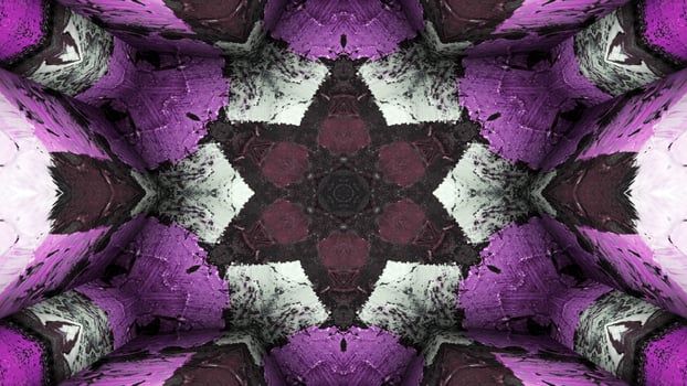Paint Ink Brush Kaleidoscope photo
