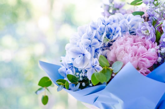 Bouquet of flowers close-up photo