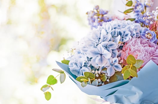 Bouquet of flowers close-up photo