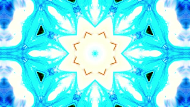 Paint Ink Brush Kaleidoscope photo