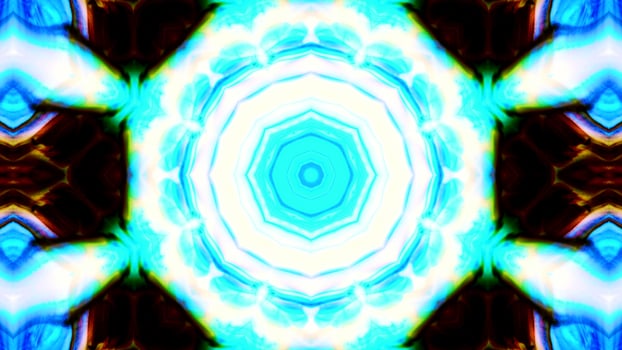 Paint Ink Brush Kaleidoscope photo