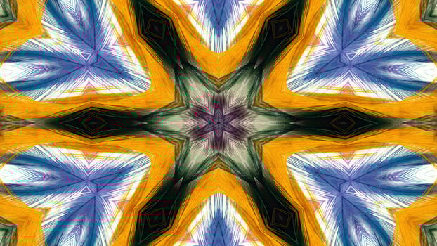 Paint Ink Brush Kaleidoscope photo