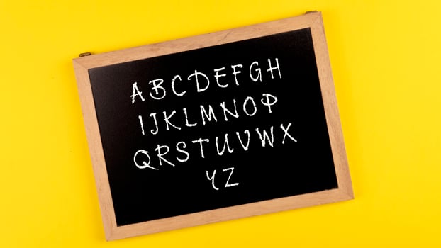 Letter of Alphabet Text photo