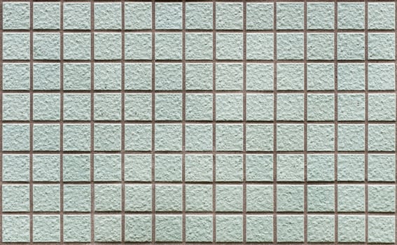 Seamless green mossaic tiles texture. photo