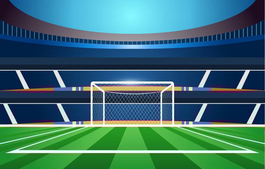 Football Stadium Background vector