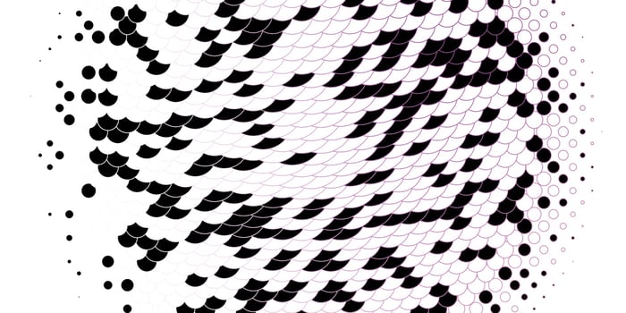 Light Purple vector background with spots.