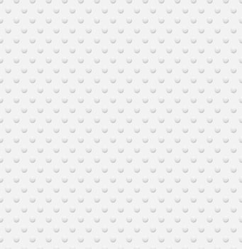 3D White circles seamless pattern background and texture. vector