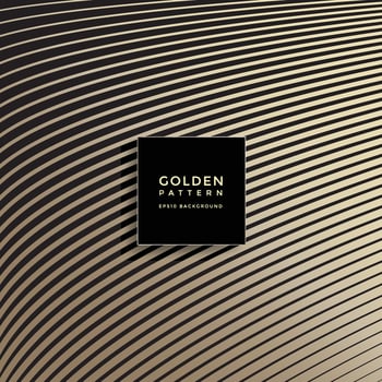 Luxury golden geometric pattern, abstract pattern background vector