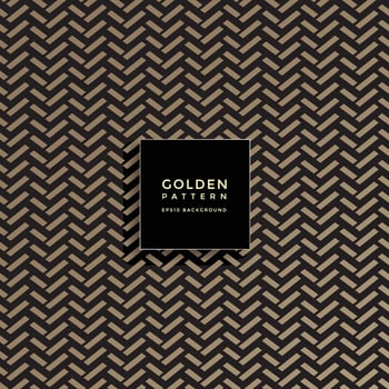 Luxury golden geometric pattern, abstract pattern background vector