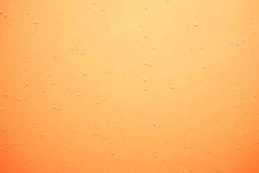 Transparent water droplets, clean bubbles photo