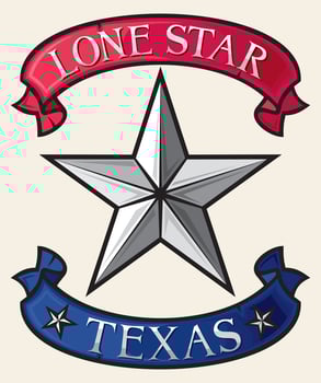 Texas Lone Star vector