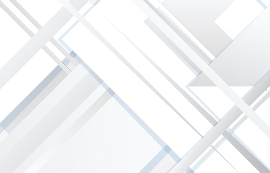 Geometric White Background Concept vector
