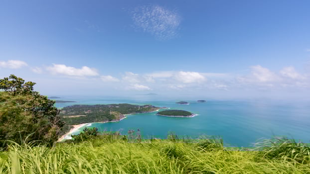 Amazing viewpoint scenery landscape photo