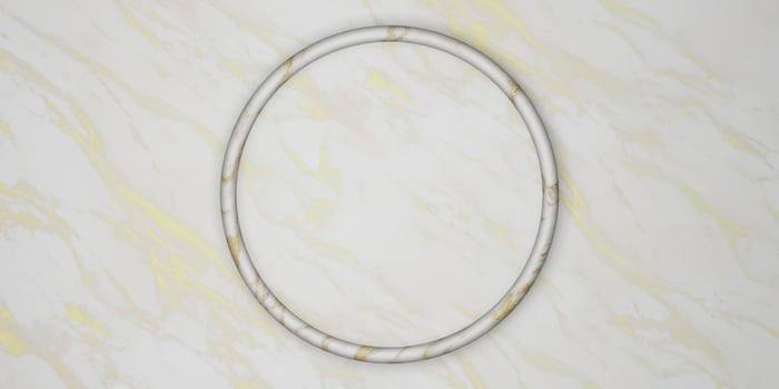 Circle frame background photo