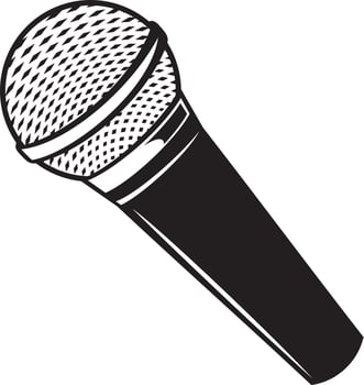 Classic Microphone Icon vector