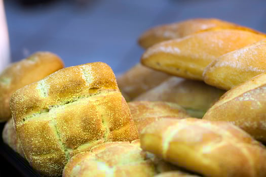 Delicious Fresh Mix of  Bread Food Concept photo