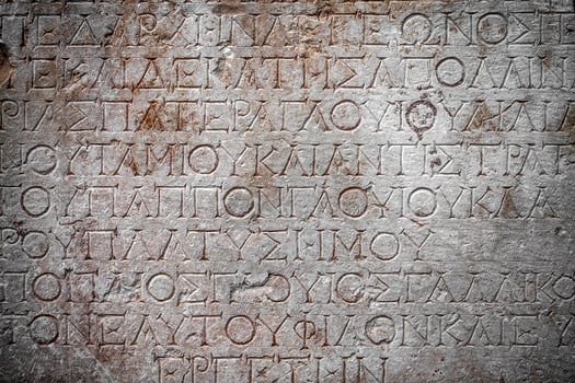 Historical Symbols Signs Alphabets of Ancient Egypt photo