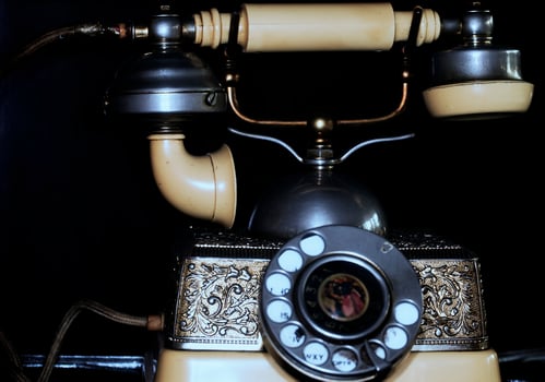 Vintage Antique Retro Telephone photo