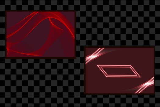 Set of dark red background abstract special effect for banner, web vector