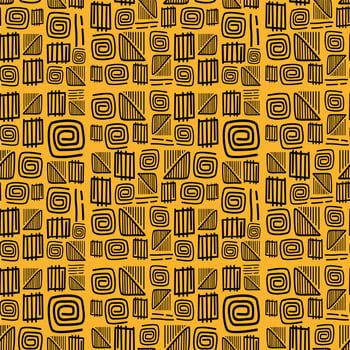 African Seamless Pattern vector