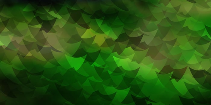 Light Blue, Green vector background with triangles, rectangles.