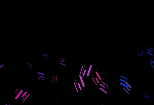 Dark blue, red vector pattern with narrow lines.