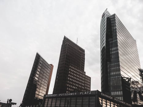 Berlin Skyline in Germany, Europe photo