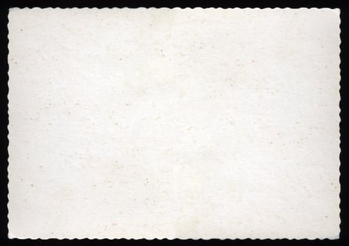 Blank postcard with copy space photo
