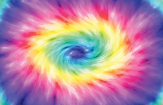 Colorful Abstract Tie Dye vector