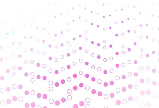 Light Pink vector layout with circle shapes.