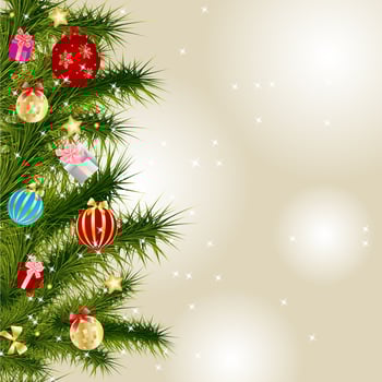 Abstract beauty Christmas and New Year background. Vector illustration